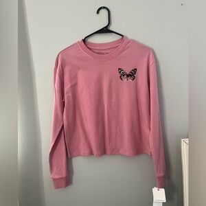 NWT Long Sleeve Crop